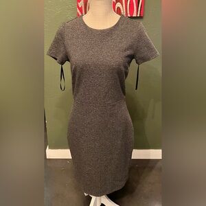 Banana Republic Charcoal Midi Dress